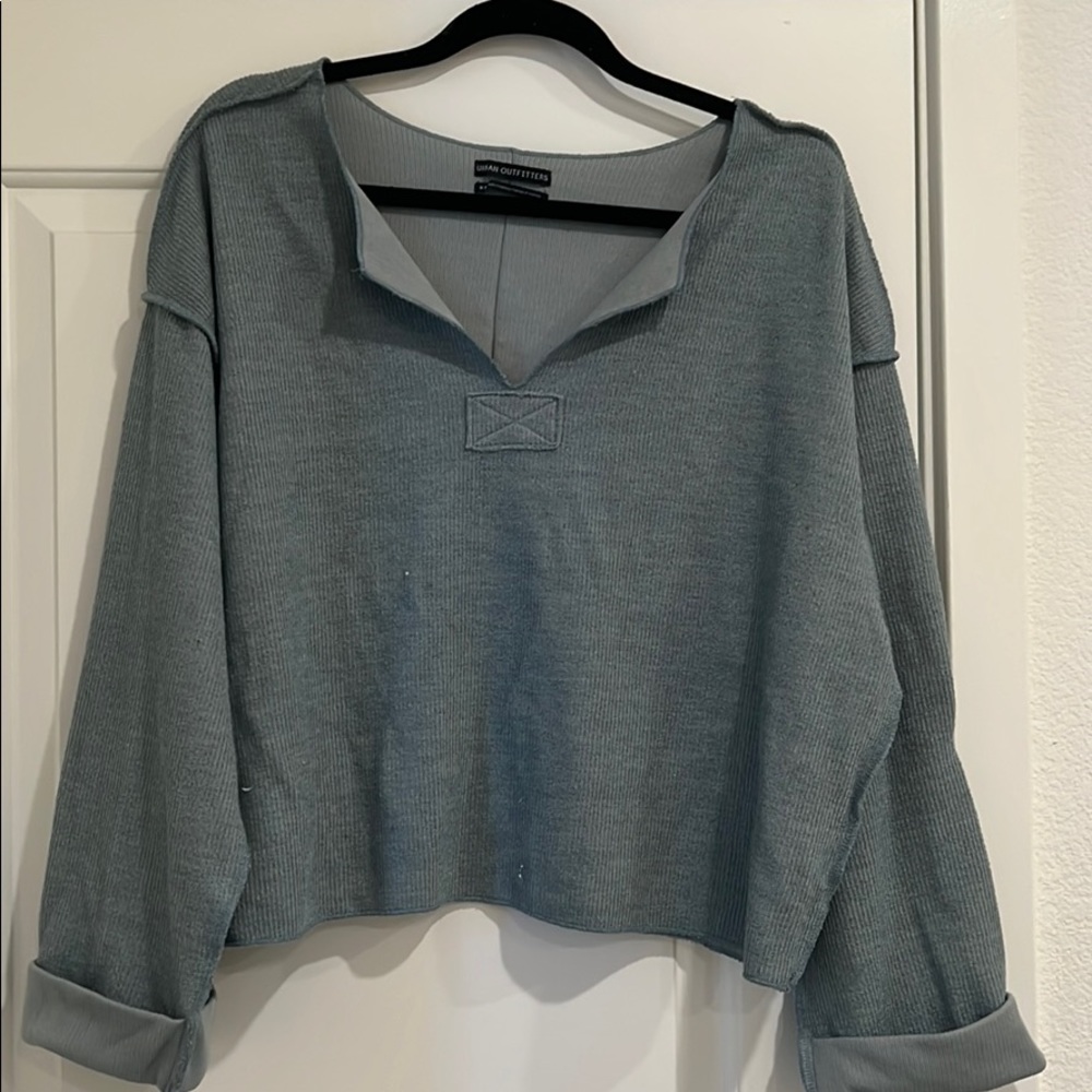 Urban outfitters long sleeve ribbed thermal